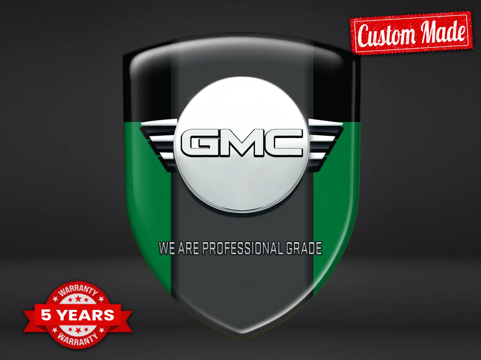 GMC Heckscheibensticker Universal Stilvoll Anpassbar
